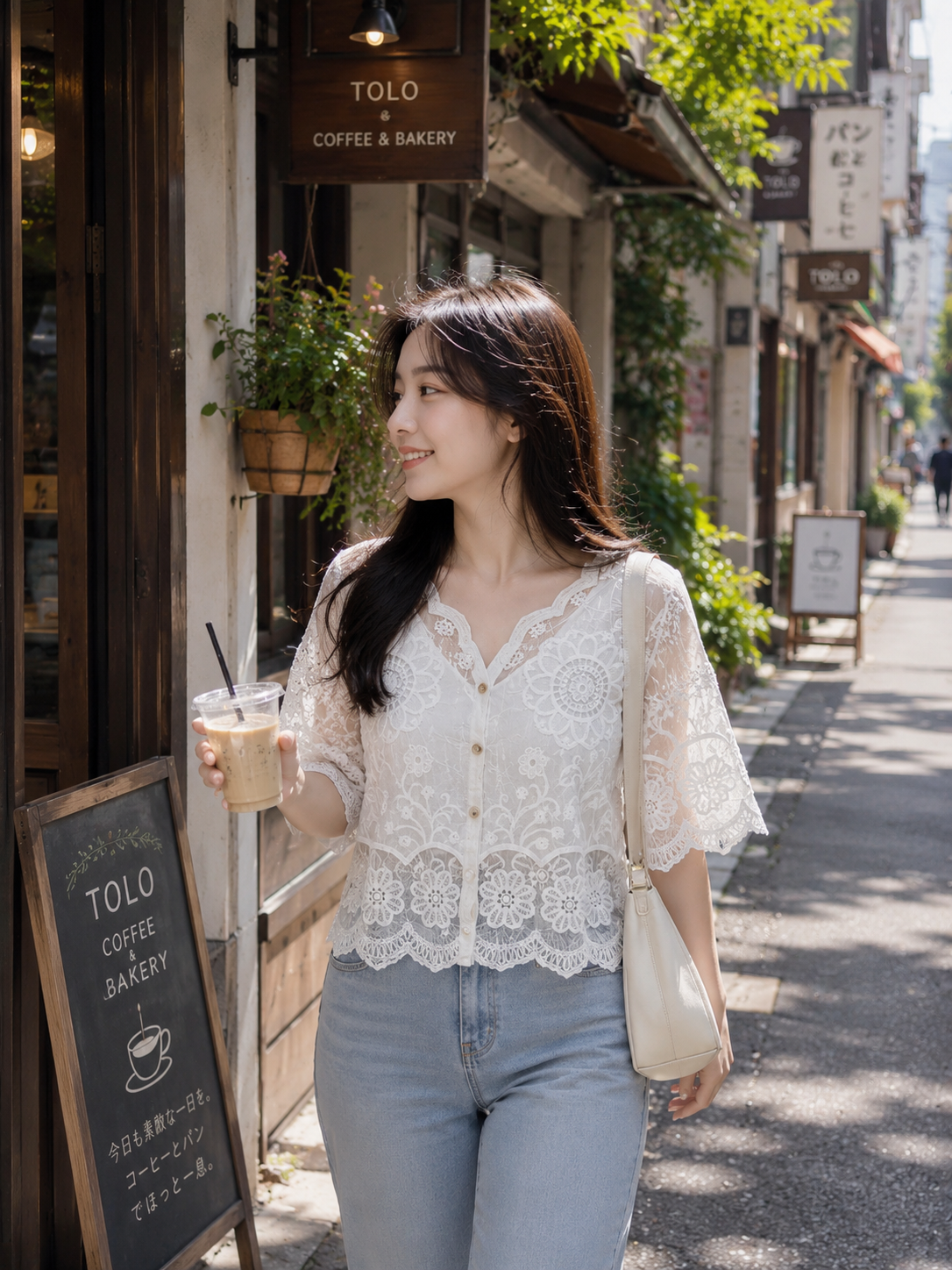 Lace Garden Crop Top