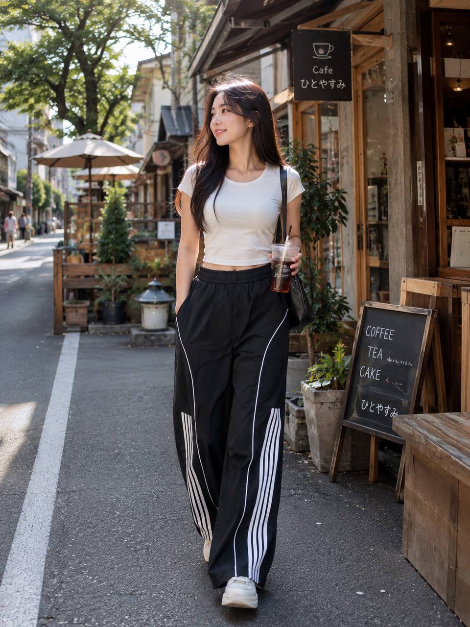 Oversized Track Pants