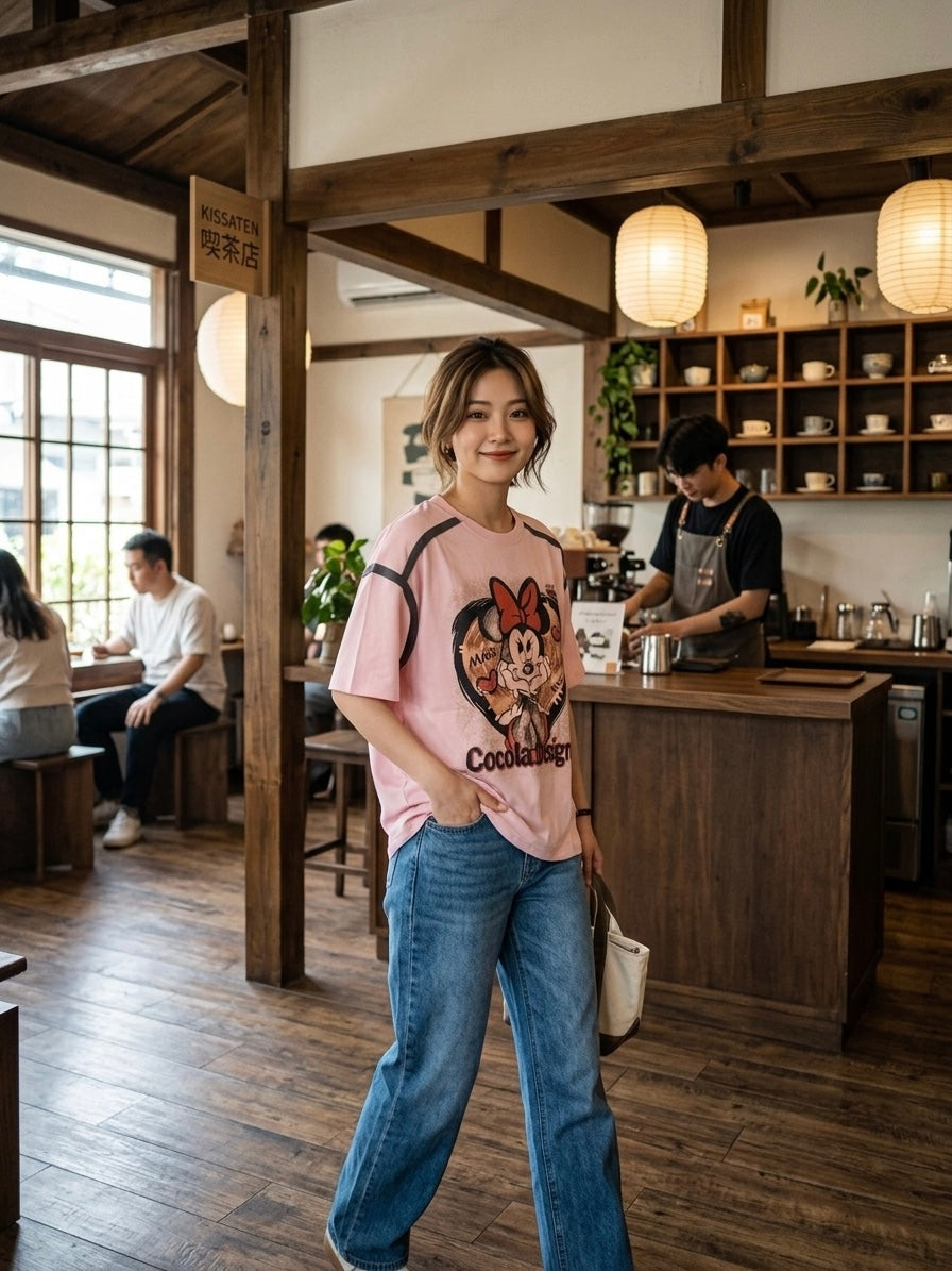 Heartbeat Minnie Top