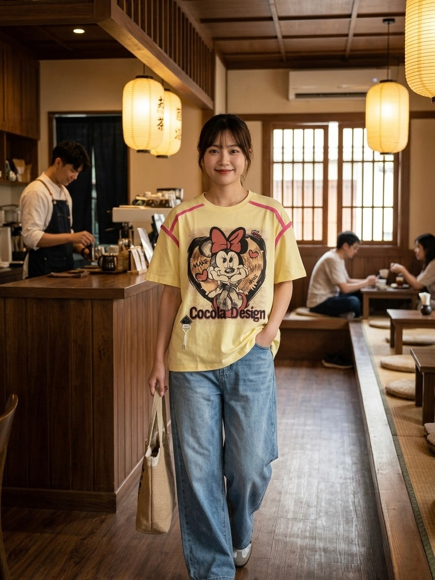 Heartbeat Minnie Top